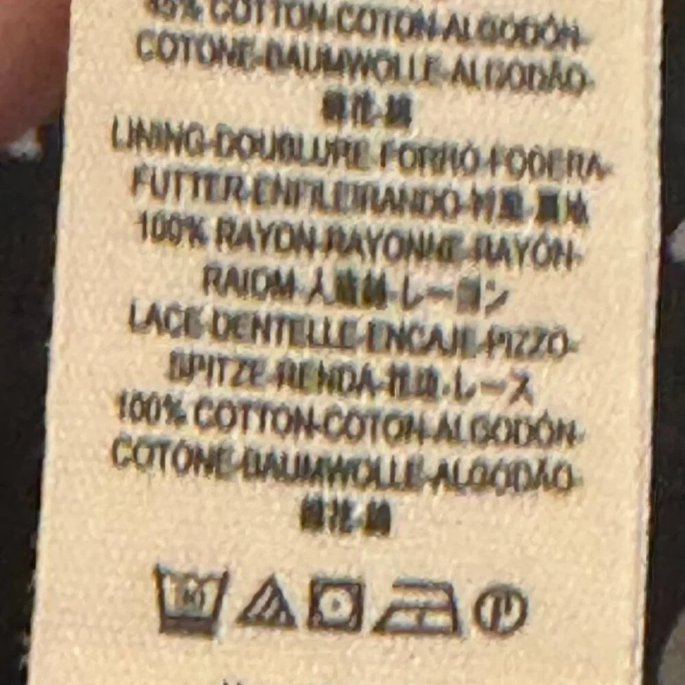 Free People White Boho Peasant Mini Dress – Size Small - Picture 12 of 12